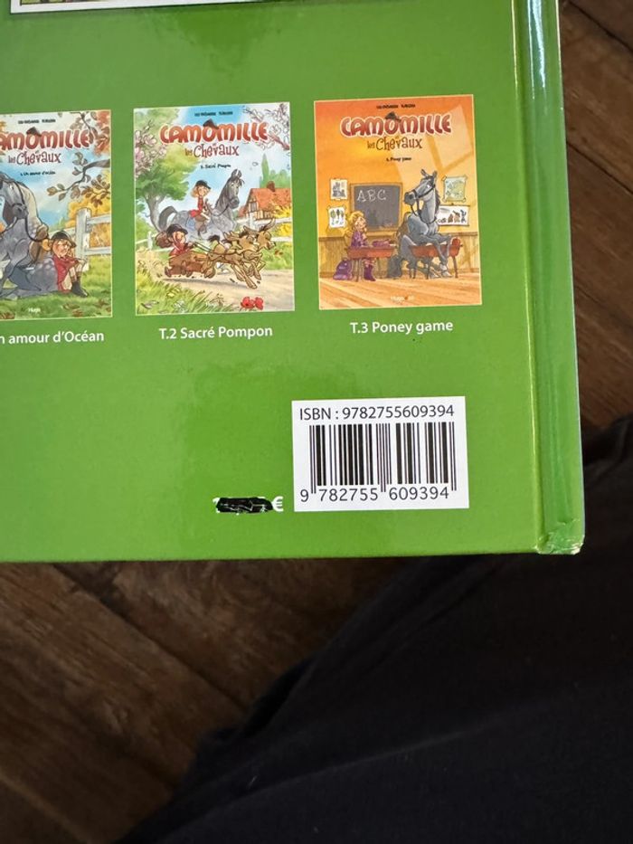 Bande dessinée camomille et les chevaux - photo numéro 3