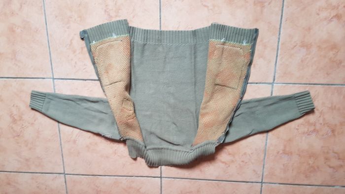 Gilet hiver garçon 4 ans marron et vert - photo numéro 5