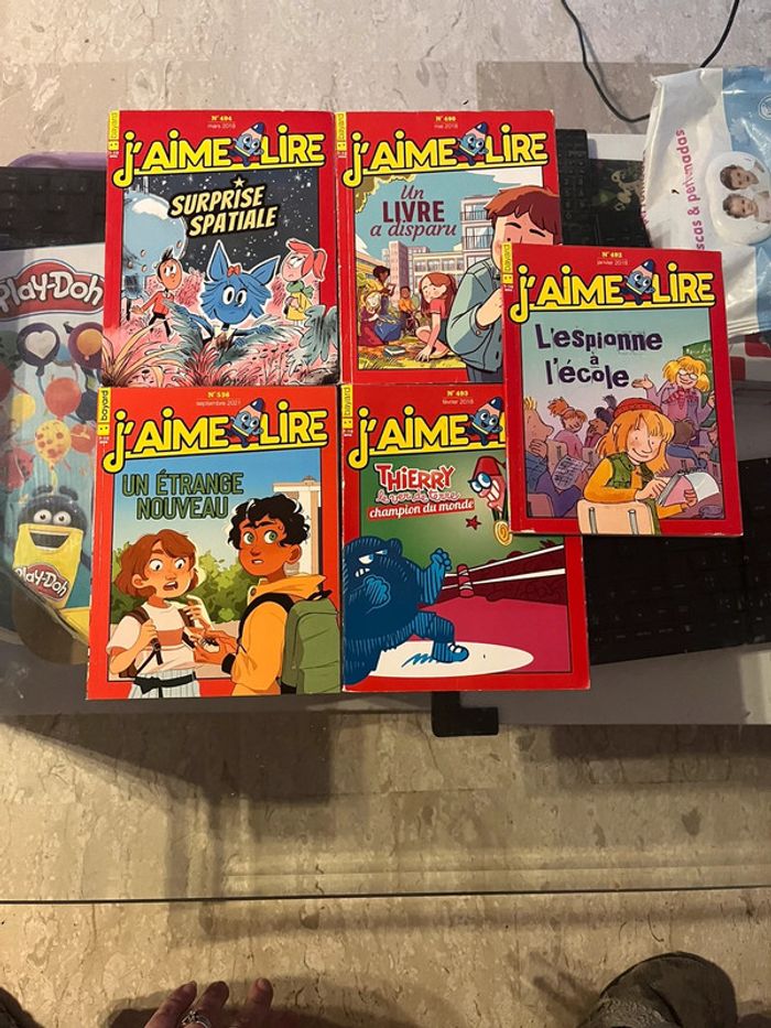 Lot de livres j aime lire - photo numéro 2