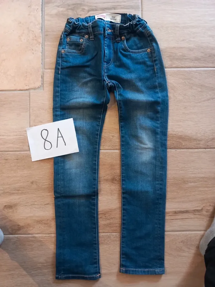 Jean levis 510 skinny garçon 8 ans