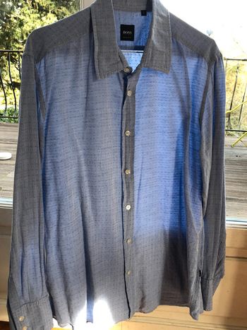 Chemise Hugo boss bleue