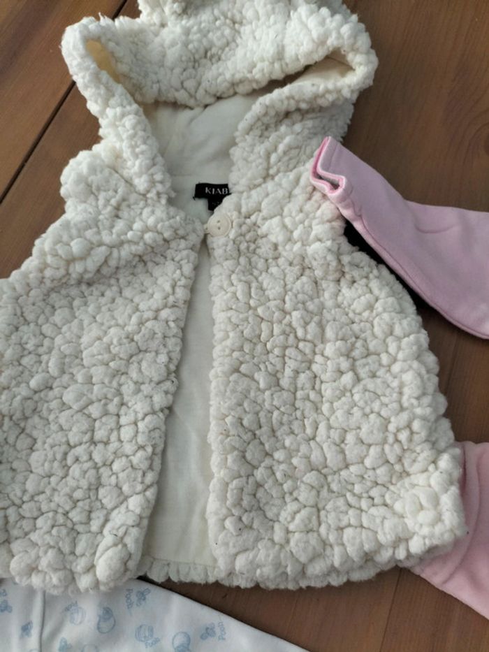 Lot 1 mois fille hiver - photo numéro 3