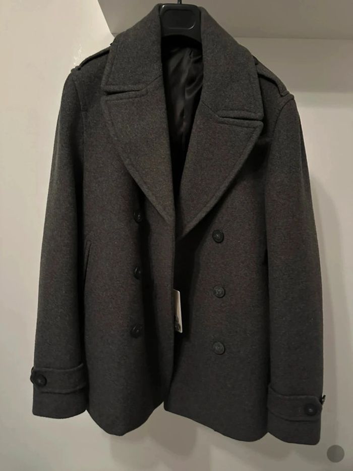 Manteau Cabans gris Mango Man pour homme taille S - neuf avec étiquette