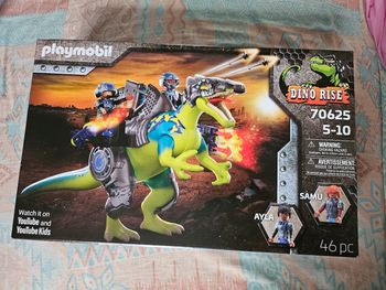 Playmobil dino rise neuf double achat