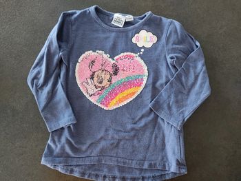 Pull à sequins taille 92 cm