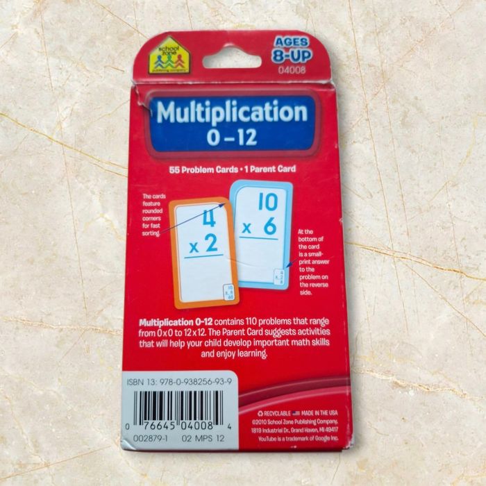 Jeu de carte Multiplication - photo numéro 2