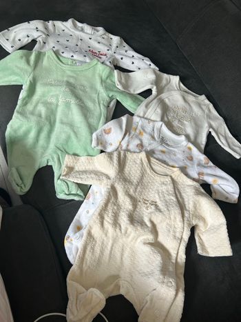 Lot pyjama naissance