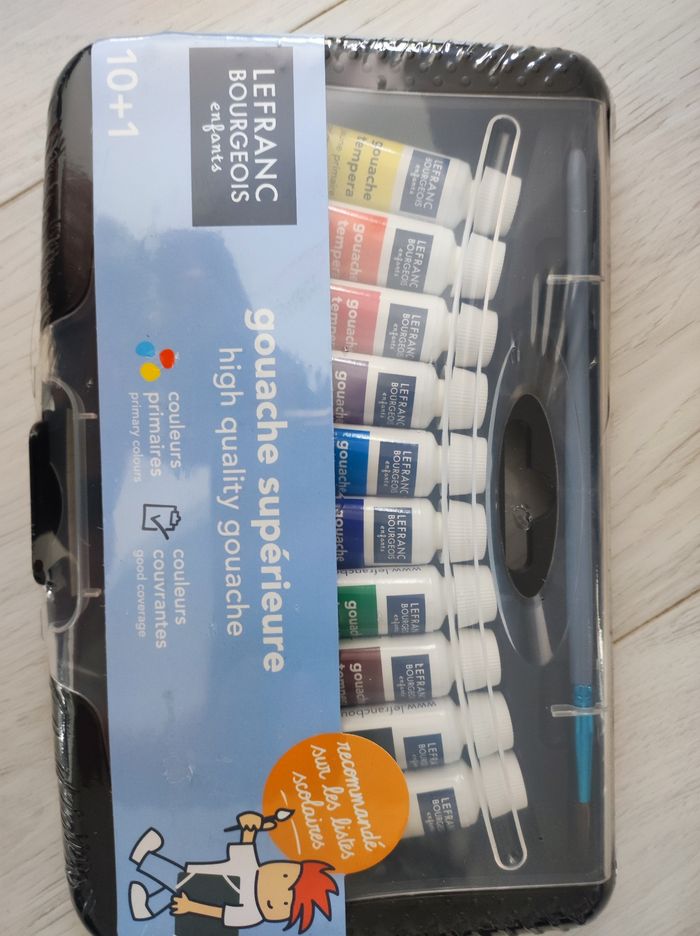 Coffret peinture gouache neuf - photo numéro 3