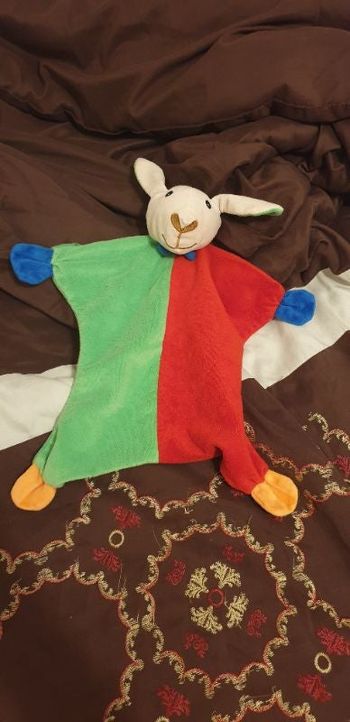 Grand doudou,tête hochet