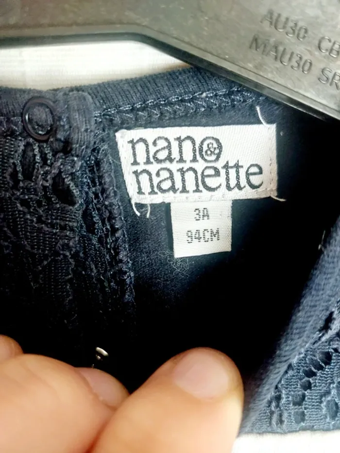 Robe manches longues Nano & Nanette 3 ans - photo numéro 3