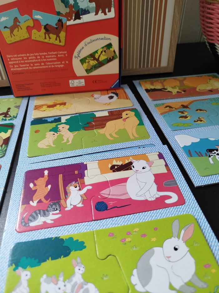 Ravensburger Jeu Maman et ses petits Neuf - photo numéro 3