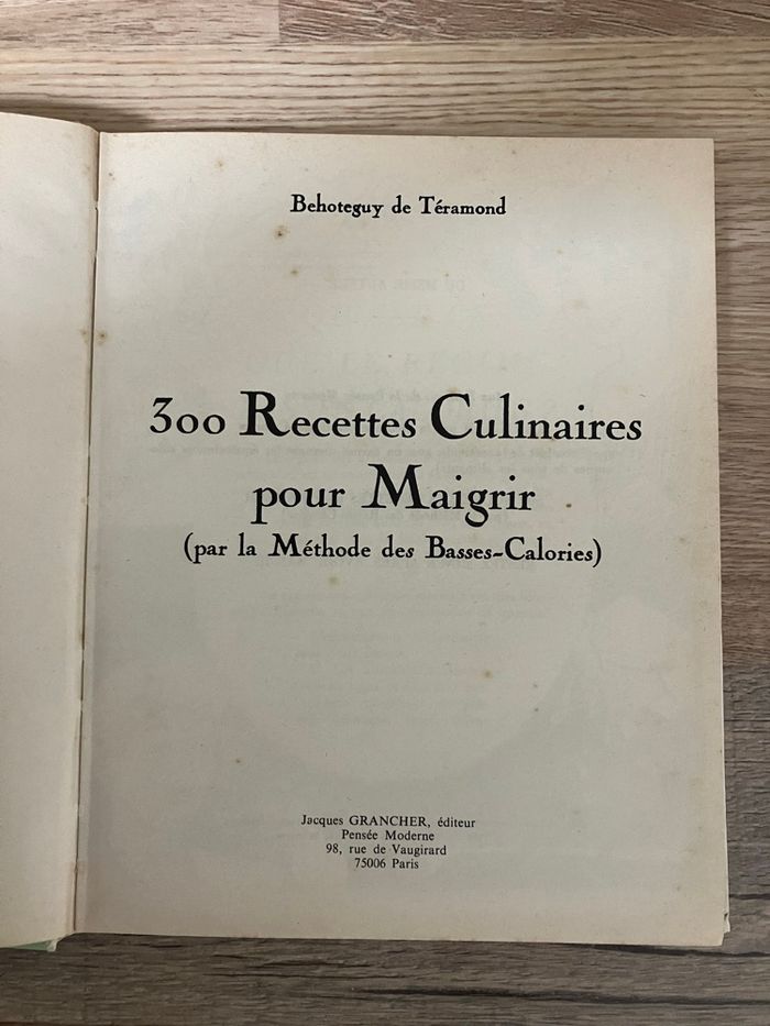 Livre relié -300 recettes culinaires pour maigrir - photo numéro 7