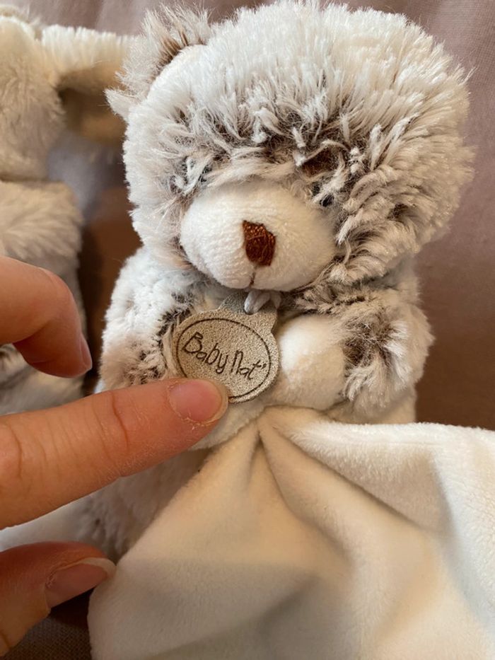 Lot de 2 peluches bébé - photo numéro 2