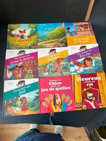 Lot de 9 livres