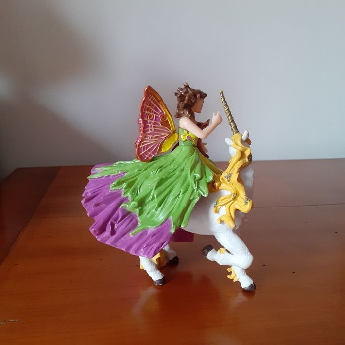 Papo: Figurine Elfe avec Petit Renard +Licorne - photo numéro 5