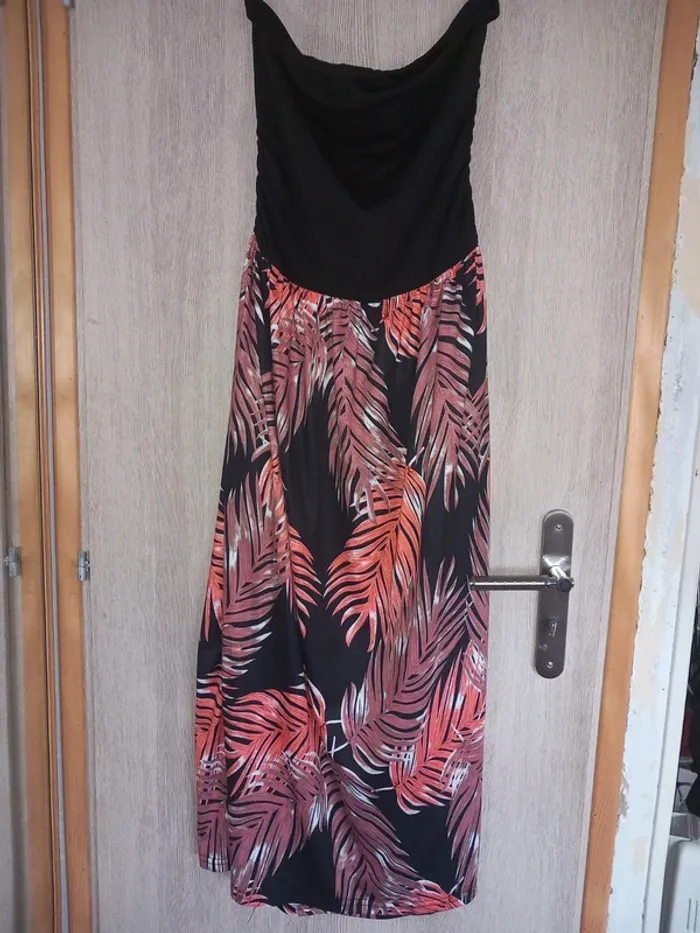 Jolie Robe longue bustier XL