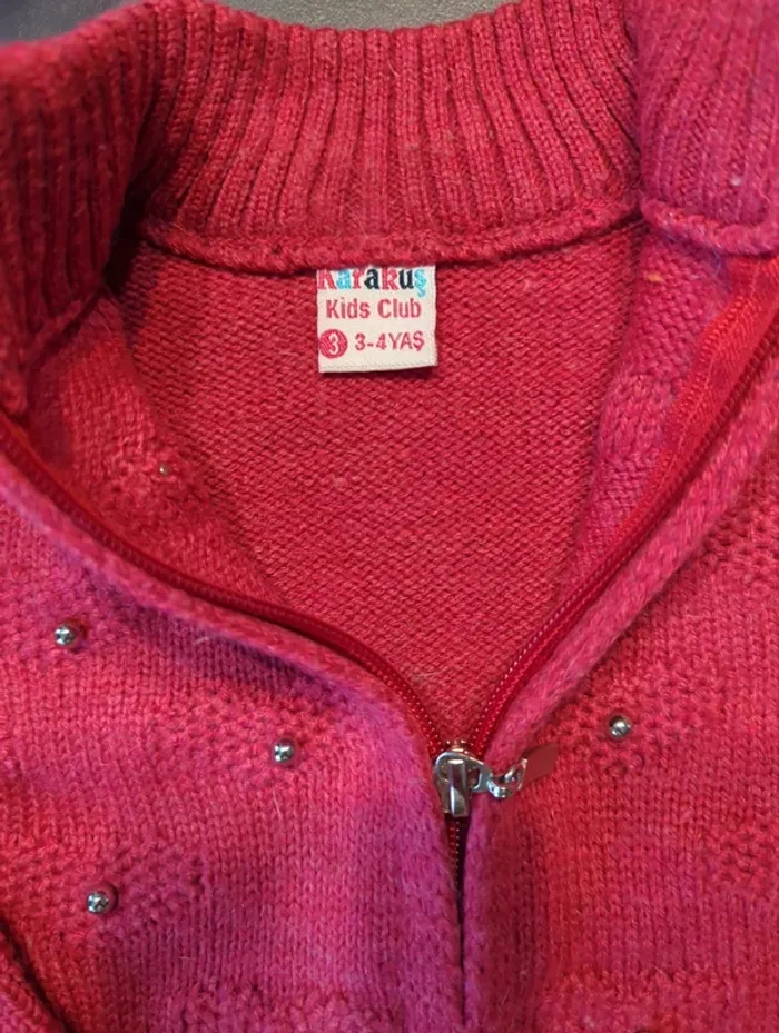 Gilet chaud fushia - photo numéro 4