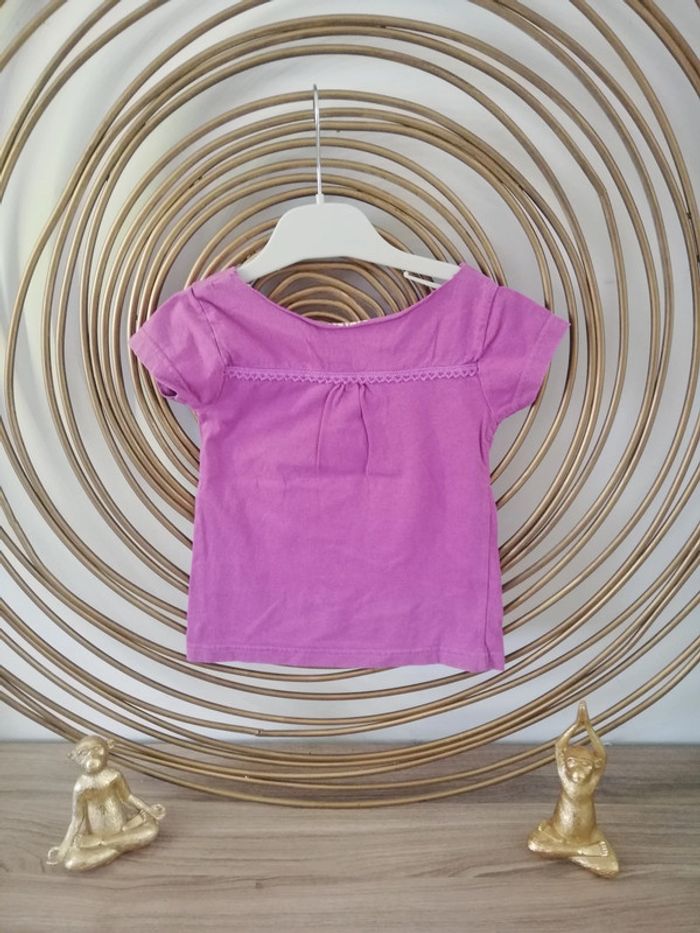 Tshirt manches courtes fille 2/3 ans - photo numéro 2