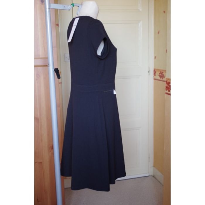 TAIFUN -  Robe habillée noir T 42 - photo numéro 3