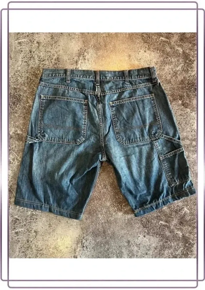 Short jean carpenter homme Old Navy 36x32 Pantaloncini carpentiere uomo Zimmermannsshorts Herren - photo numéro 2