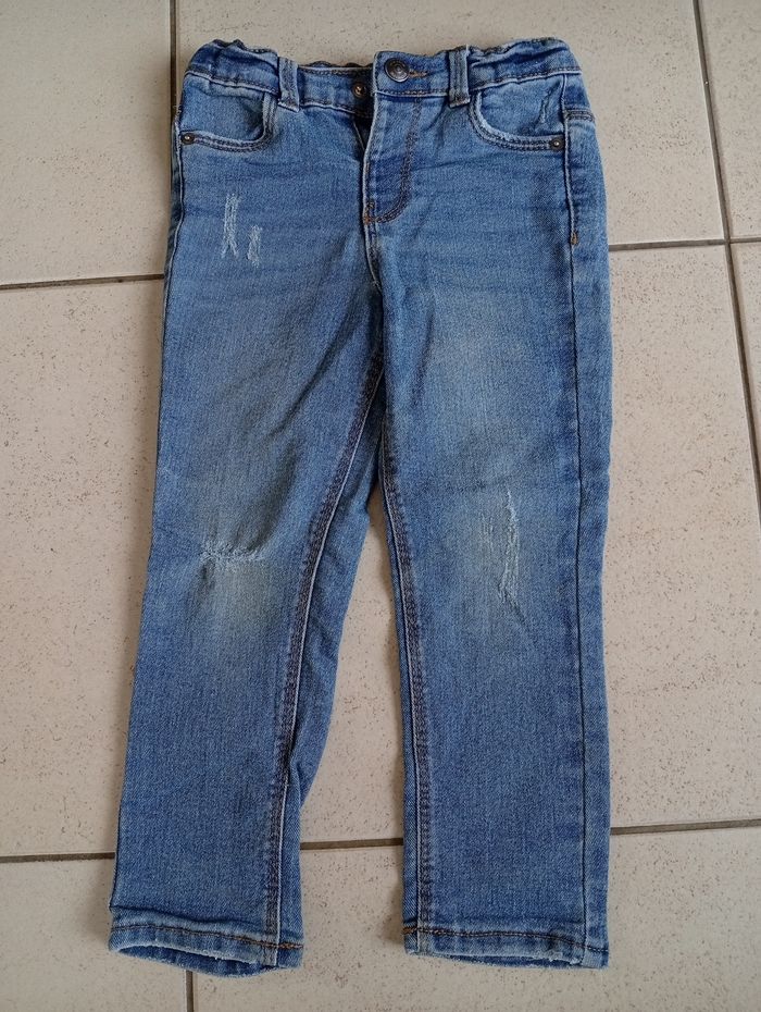 Pantalon jeans slim fille 3 ans 90/97 cm Kiabi