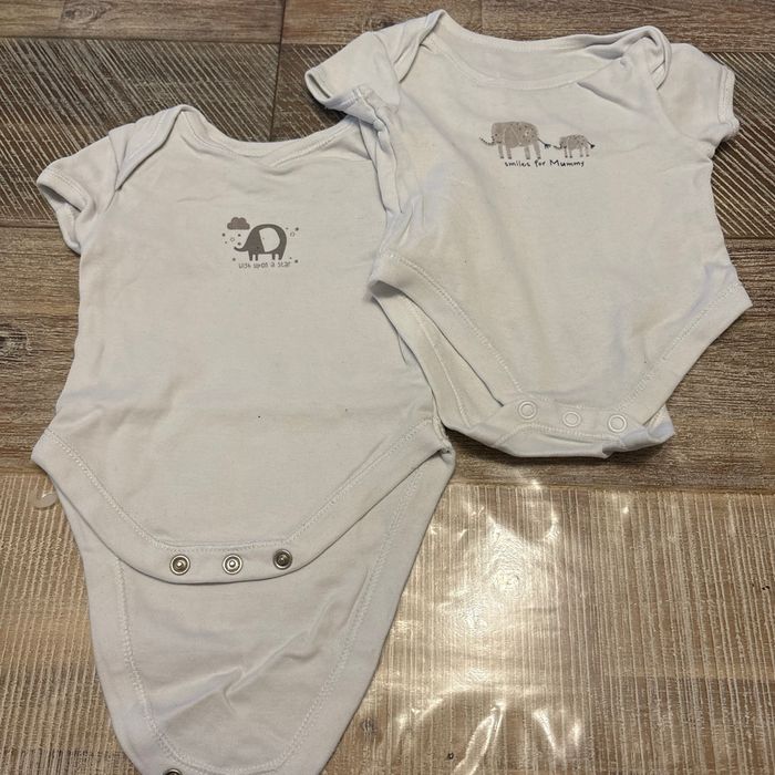 Lot 2 body manche courte