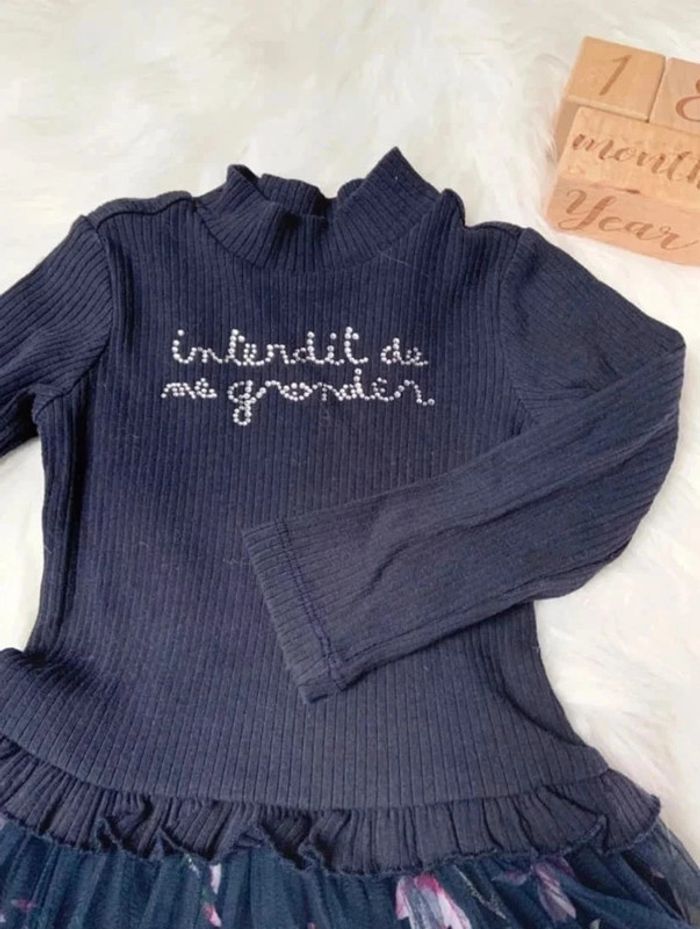 Robe - Interdit de me gronder 👧🏼 18 mois (81 cm) - photo numéro 6