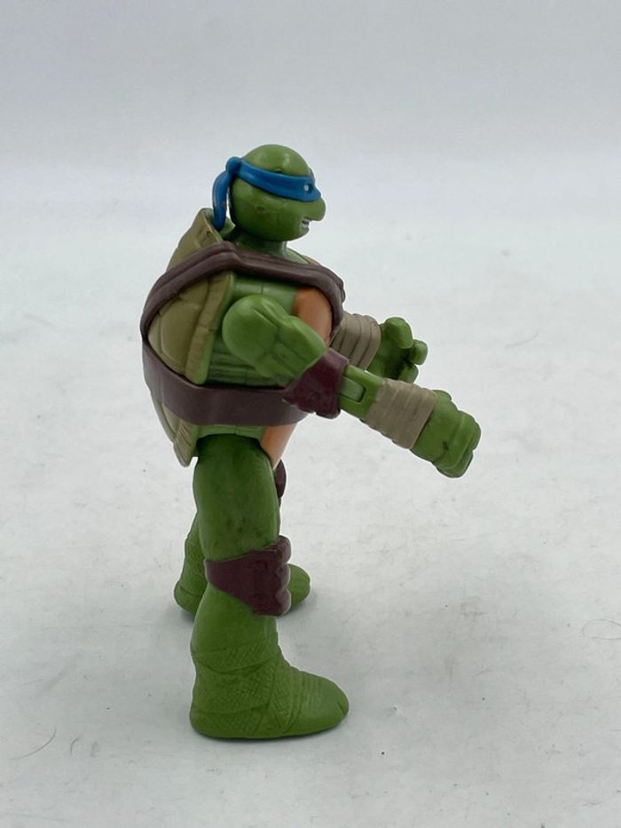 Figurine Tortues Ninja TMNT Leonardo Pop Up Head Viacom 2014 - photo numéro 4