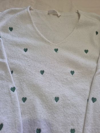 Pull motif cœur