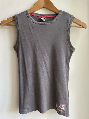 T shirt sans manches T 10 ans "Tape à l'oeil"