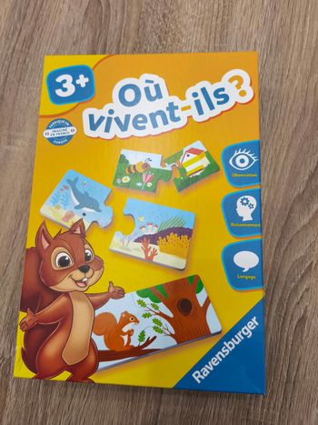 Jeu où vivent -ils? 