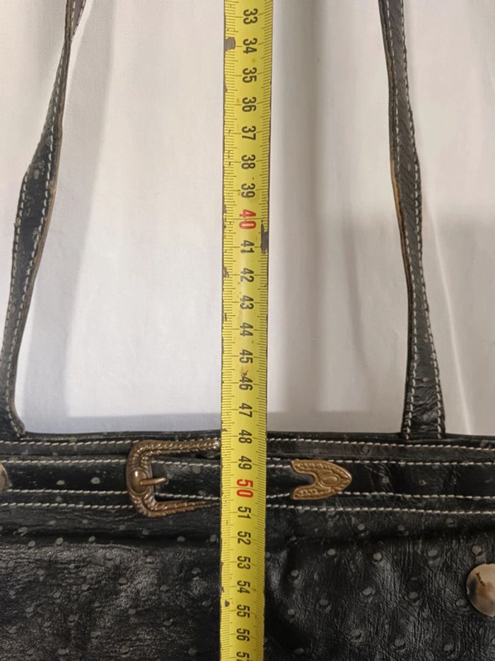 Kenzo | Sac cuir bandoulière | 30x30 - photo numéro 11