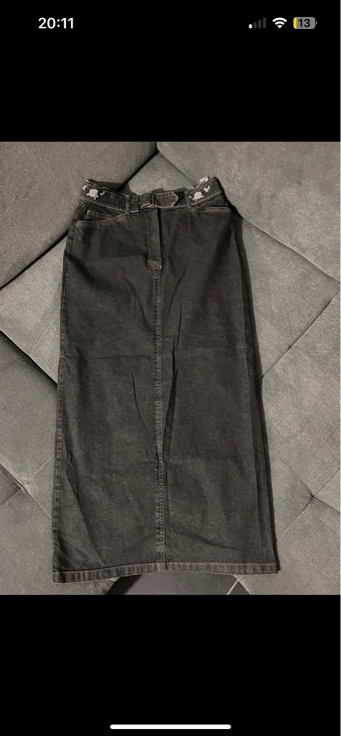 Jupe à ceinture brodé - photo numéro 2