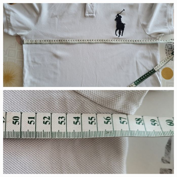 Ralph Lauren Polo MC TXL -Slim Fit -Big Pony Brodé Noir & Patch «3» Manche Droite - 100%Coton - photo numéro 4