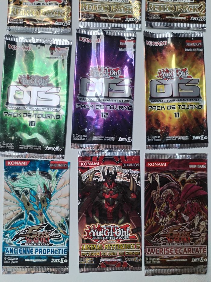 Yu-Gi-Oh Cartes - Boîtes vides - Tin's 25ans scellé - Tapis - Booster vides : - photo numéro 9