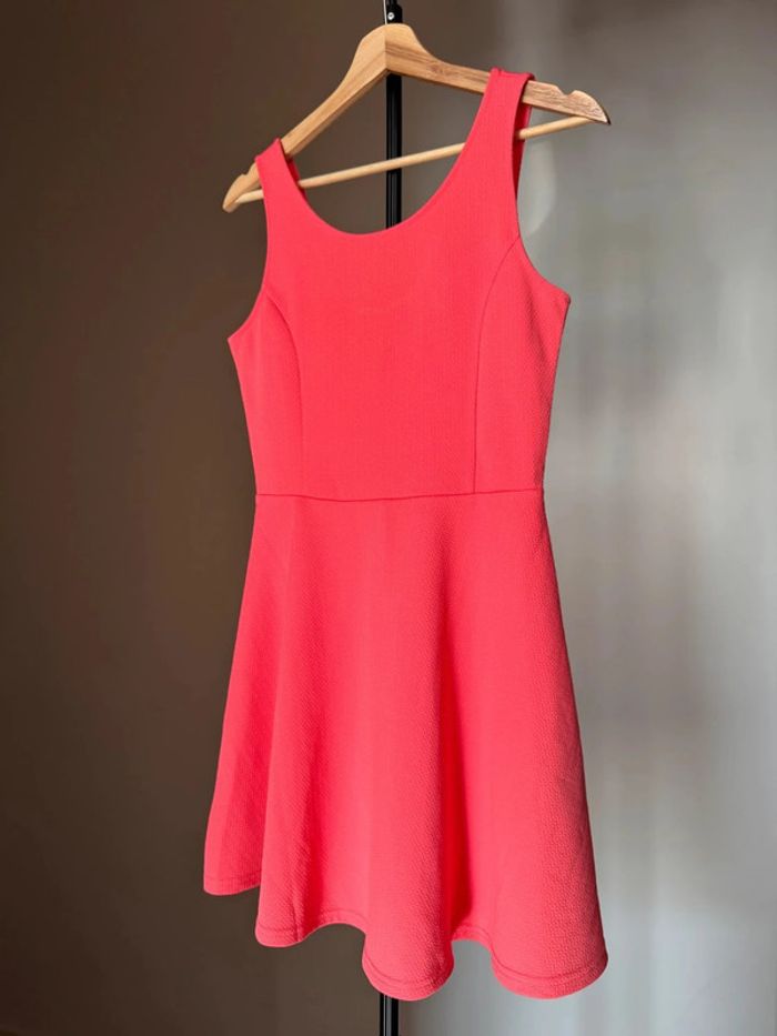 Robe simple cintré fuschia 38