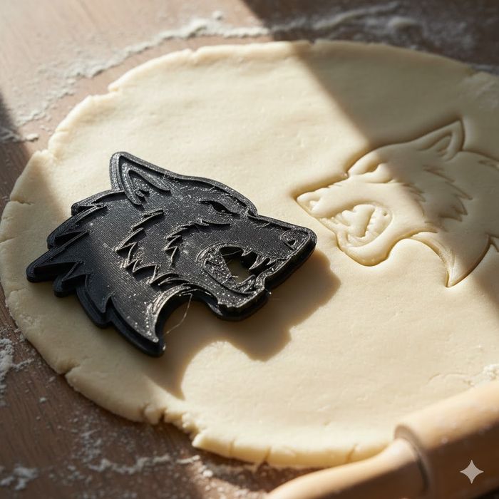 Emporte-pièce loup 8 cm - Découpoir pour biscuits et pâtisserie