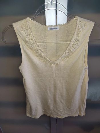 T-shirt sans manches taille 38 / M Camaïeu