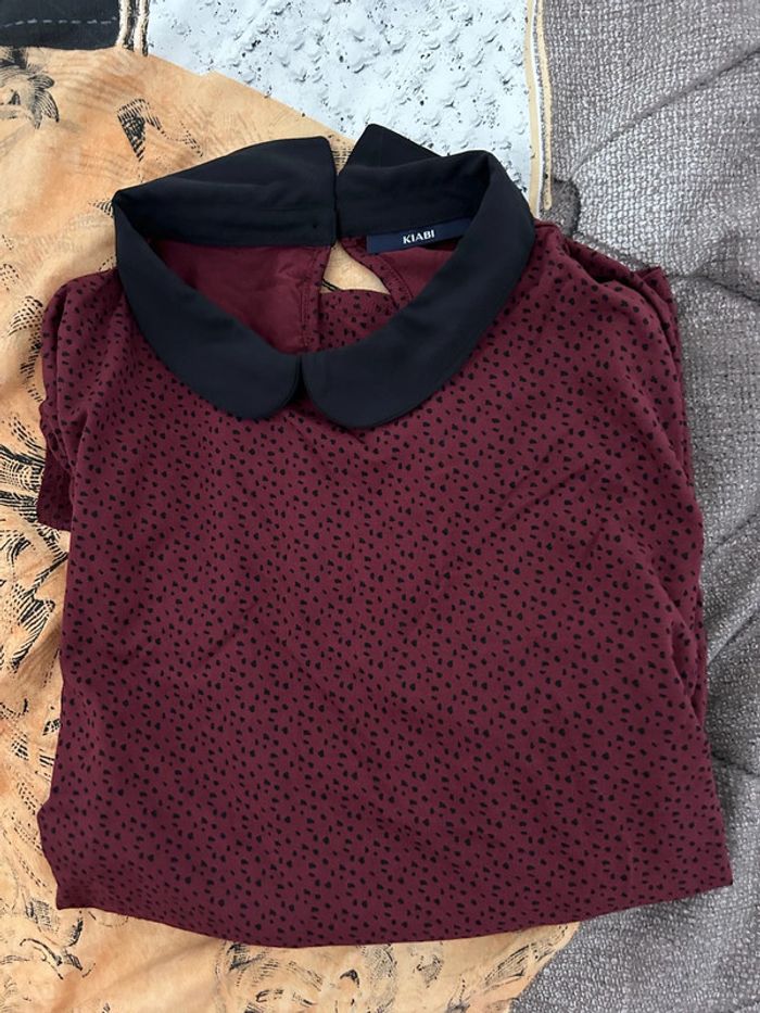 Teeshirt Kiabi avec col Claudine T44 - photo numéro 8