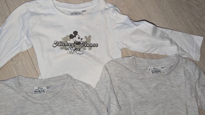 Maillots manches longues coton Mickey Mouse - photo numéro 4