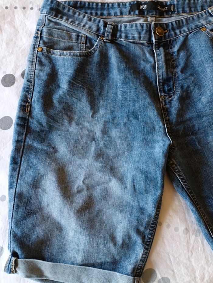 Short en jean homme.