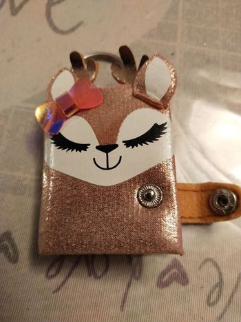 Mini carnet fille cerf