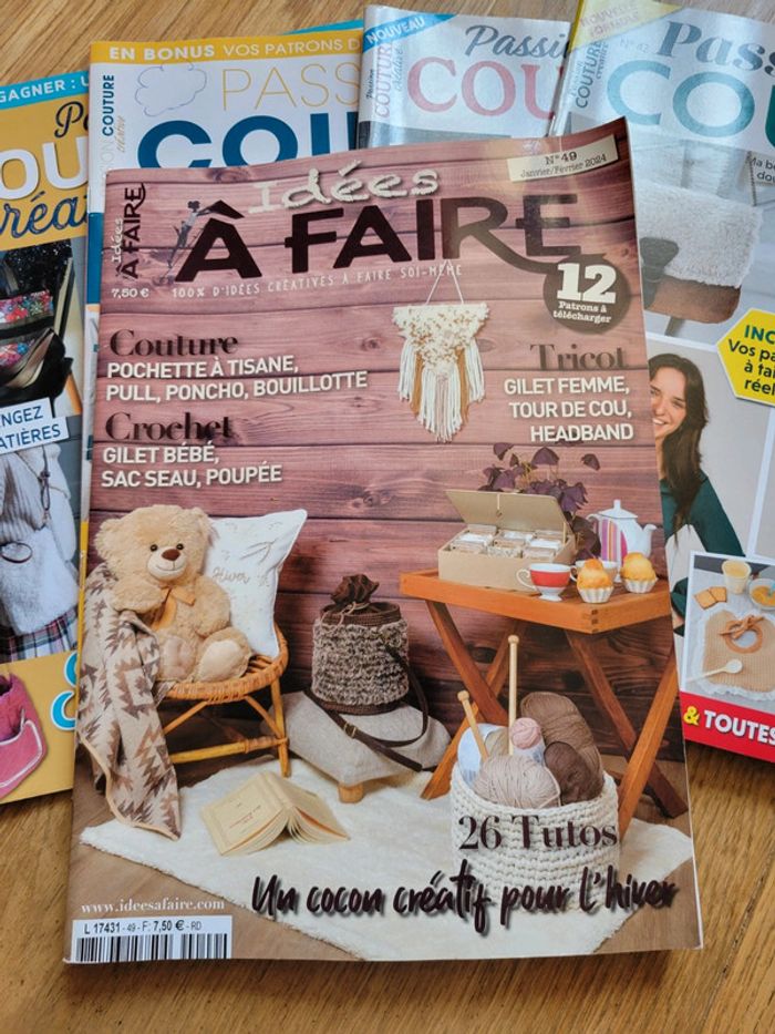 Lot de magazines couture - photo numéro 6