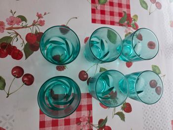 LOTS DE 6 VERRES À EAU
