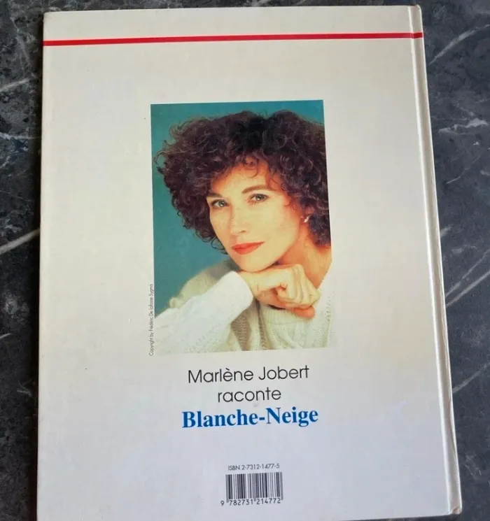Livre blanche neige raconter par Marlene Jobert - photo numéro 4