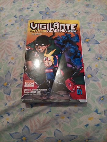 Manga my hero academia vigilante illegals tome 1