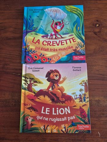 Lot de 2 livres mcdo