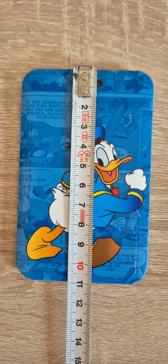 Porte carte d'identité Donald duck avec une lanière fantaisie. - photo numéro 5