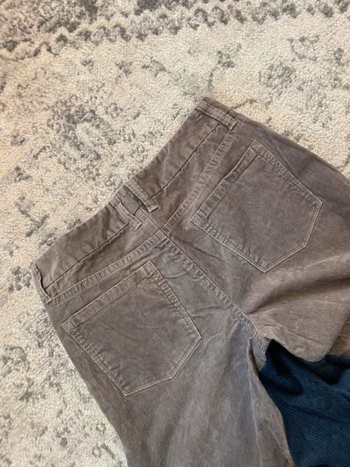 Pantalon baggy large 6R velours handmade streetwear y2k skater taille 30US - photo numéro 6