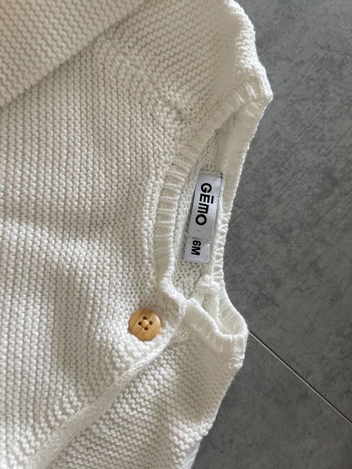 Gilet blanc - photo numéro 2